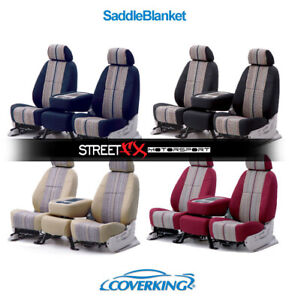 Coverking Saddleblanket Seat Cover for 2015-2019 Chevrolet Silverado 3500 HD