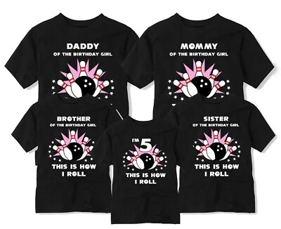 Camisas de boliche para fiesta de cumpleaños, camisas de boliche personalizadas, camisas de boliche unisex Foto 1 de 2