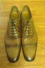 $3500 MTO GUCCI TOM FORD MADE TO ORDER LIGHT BROWN LEATHER OXFORD MEN SHOES 17US