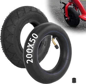 200X50 Tire & Inner Tube Set Electric Scooter Tire Tube with TR87 Bent Valve Ste - Picture 1 of 6