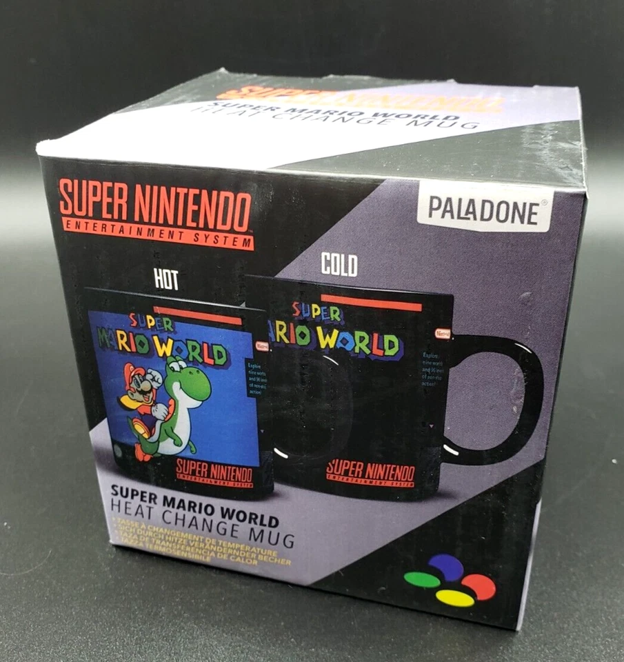 Nintendo Super Mario World Heat Change Mug