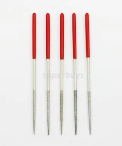 5pc Filing Tool Set, Diamond Stone Wood Miniature Craft Models Metal File Burr I - Picture 1 of 4