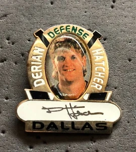 Dallas Stars Defense Derian Hatcher NHL Hockey Pin - Imagen 1 de 1