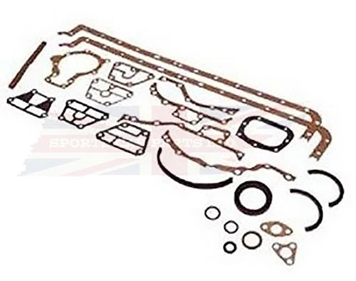 New Lower Engine Gasket Set for 1969-1987 Jaguar XJ6 1965-71 4.2 E-Type XKE - Image 1 of 1