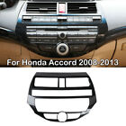 Central Console Upper Air Outlet Vent Trim For Honda Accord 2008-13 Carbon Fiber