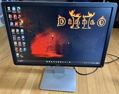 Dell P2016 Black 19.5 Inch Widescreen Plano Panel VGA IPS LCD Monitor Tested! - Image 1 of 4