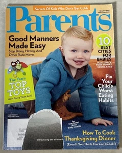 Parents Magazine November 2010 Top Toys Good Manners Best Cities For Babies - Imagen 1 de 7