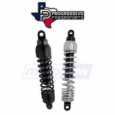 Progressive Suspension 444 Series Shocks for 1993-2017 Harley Davidson FXDWG vf Foto 1 de 4