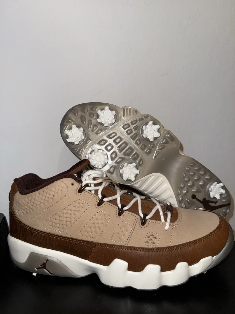 Happy Life Wood x Air Jordan 9 Golf Low Woodgrain for Sale