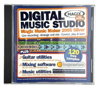 Magix Digital Music Studio 120 Samples PC Sample Loop Software CD - Image 1 of 4
