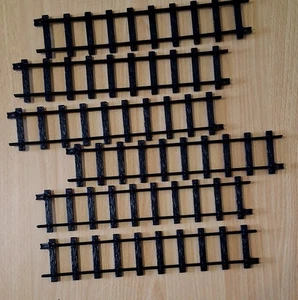 6 piezas sueltas de Faller calibre O Playtrain pista recta. Nº de pieza 3711 - Imagen 1 de 4