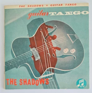" GUITAR TANGO " BY THE SHADOWS AUSTRALIAN EDITION BLACK EP - Picture 1 of 4