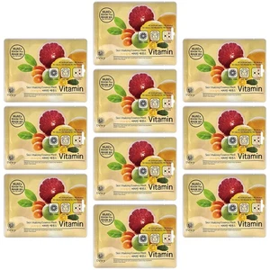 10PCS Face Mask Pack Sheet Korean Best Popular Vitamin Hydrating Moisture Essenc - Picture 1 of 133