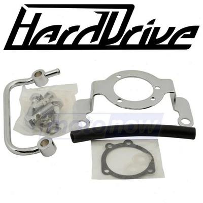 HardDrive Bracket with Bolts and Breather Tube for 1995-2010 Harley Davidson tj Foto 1 de 4