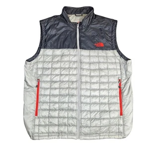 The North Face Vintage Thermoball Primaloft Puffer Jacket Vest Mens Size XL Rare - Picture 1 of 11