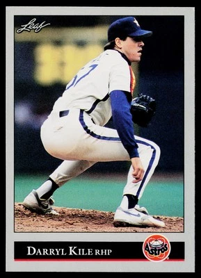 1992 Leaf #198 Darryl Kile Houston Astros - Image 1 of 2