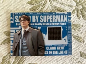 Clark Kent Trench Coat MEMORABILIA - 2006 Topps Superman Returns - Picture 1 of 2