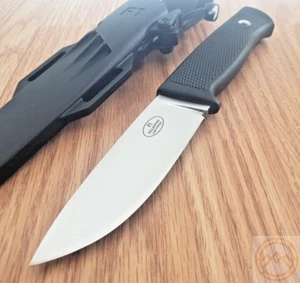 Fallkniven F1 Fixed Knife 4" Satin Finish VG-10 Steel Blade Thermorun Handle - Picture 1 of 19