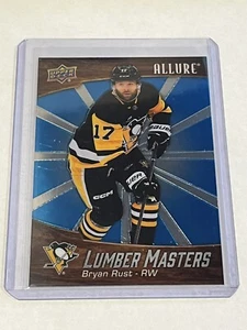 2023-24 Allure Hockey Bryan Rust #LM-16 Lumber Masters Pittsburgh Penguins - Imagen 1 de 2