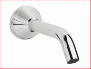 Bath Laundry Kitchen Wall Spout 20 cm x 2 cm Chromed Brass by Novetrade - Bild 1 von 3