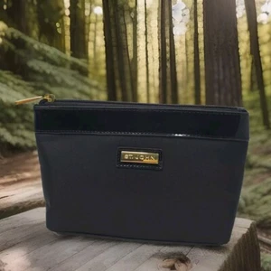St John Knit Black Cosmetic Make-Up Travel Bag/Pouch Mint Condition. - Picture 1 of 9