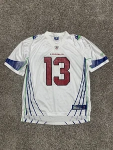 Kurt Warner #13 Arizona Cardinals 2009 NFL Super Bowl Reebok Jersey Mens Sz XL - Picture 1 of 9