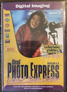 Ulead Photo Express 4.0 Digital Studio PC CD Edit Effects Images : New Sealed - Picture 1 of 2