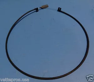 Cable de liberación de capó Corvette 1978-1982 de izquierda a derecha - Imagen 1 de 2