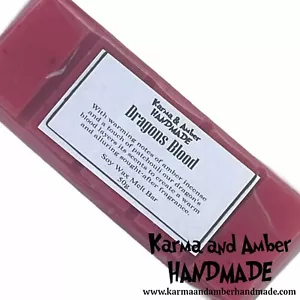 -Dragons Blood-Snap Bar Wax Melts, Highly Scented, Soy Wax - Picture 1 of 2