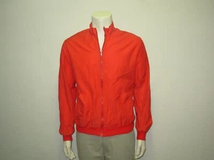 LES 2 SIM'S Veste d'été Homme rouge M VINTAGE - Imagen 1 de 7
