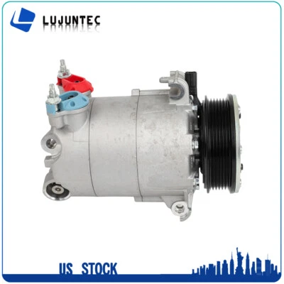 Compresor de aire acondicionado con polea de 6 ranuras y embrague para Land Rover LR2 2013 2014-2015 Foto 1 de 4