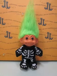 HALLOWEEN SKELETON - Bambola Troll Russ 3" - NUOVA IN BUSTINA ORIGINALE - Foto 1 di 1