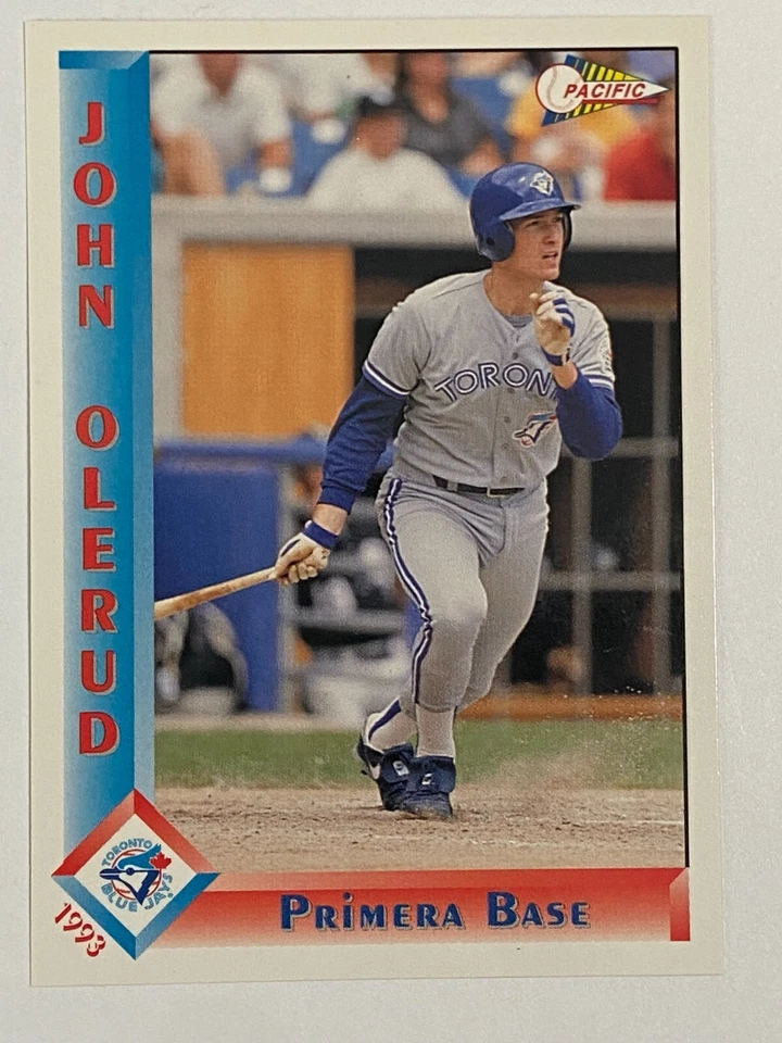 1993 Pacific #327 John Olerud Toronto Blue Jays - Image 1 of 2
