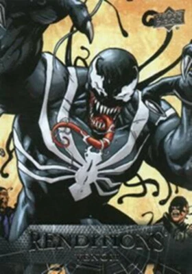 #40 - Venom [2024 Marvel Spider-man Rendiciones] Casi Como Nueva Casi Nueva+ Tarjeta Coleccionable Foto 1 de 2