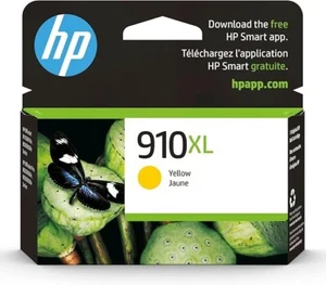 HP 910XL Yellow High-yield Ink Cartridge | Works with HP OfficeJet 8010, X2025 - Picture 1 of 6