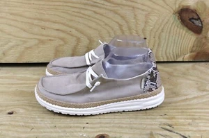 Hey Dude Shoes Womens 10 Python Brown Wendy  Slip On Comfort - Picture 1 of 8