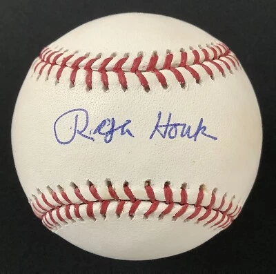 Ralph Houk Signed Baseball OML Selig New York Yankees Tigers Autograph WSC JSA - Image 1 of 4