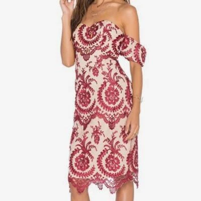 NBD x Revolve Beaux Lace Dress - Size Small - Image 1 of 4