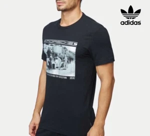 adidas Porsche Design Men's Race Tee T-Shirt BNWT BQ5120 Free UK Delivery - Picture 1 of 12