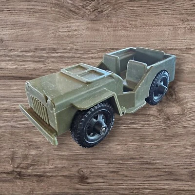 Jeep Militar TIM-MEE TOYS Verde Ejército de Estados Unidos Años 70 De Colección Excelentes Condiciones Foto 1 de 4