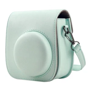Full Coverage Non-Slip Snap-On PU Camera Storage Bag for Fujifilm Instax Mini 12 - Picture 1 of 11