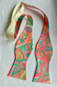 Men's Bow Tie, made from Lilly Pulitzer fabric, 100% cotton, new print - Picture 1 of 4