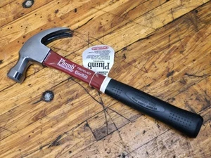 Plumb FA571 20 oz Curved Claw Hammer Fiberglass Handle Cushion Grip Rough Face - Bild 1 von 7