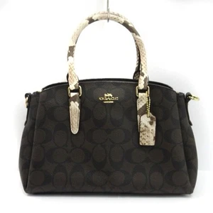 Coach Crossgrain Leder Mini Sage Umhängetasche Schlangenoptik Designer aus D - Bild 1 von 9