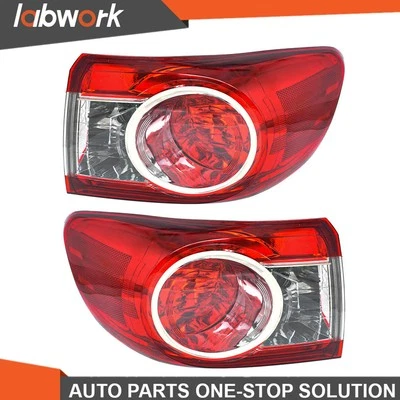 Lámpara de luz trasera exterior Labwork para Toyota Corolla 2011-2013 lado pasajero + conductor Foto 1 de 4