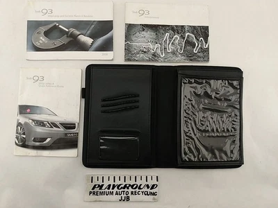 Folleto manual de cartera de propietarios Saab 9-3 compatible con 2004-2011 04 05 06 07 08 09 10 11 Foto 1 de 4