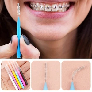 10pcs Multifunctional Tooth Gap Clean Brush Tooth Gap Brush Beauty Tools - Picture 1 of 6