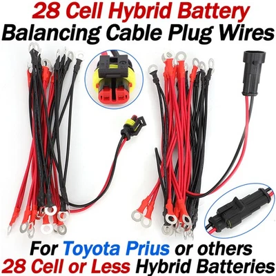 For Toyota Prius 28 Cell Hybrid Battery Balancing Cable Wire fit 28 cell or less - Image 1 of 4