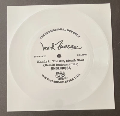 LORD FINESSE Hands In The Air Mouth Shut Remix Instrumental 7" D.I.T.C Large Pro - Image 1 of 2