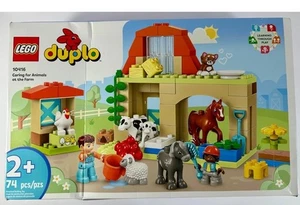 LEGO DUPLO 10416 Prendersi cura degli animali nella fattoria - Playset fattoria 74pz - Età 2+ - Foto 1 di 6